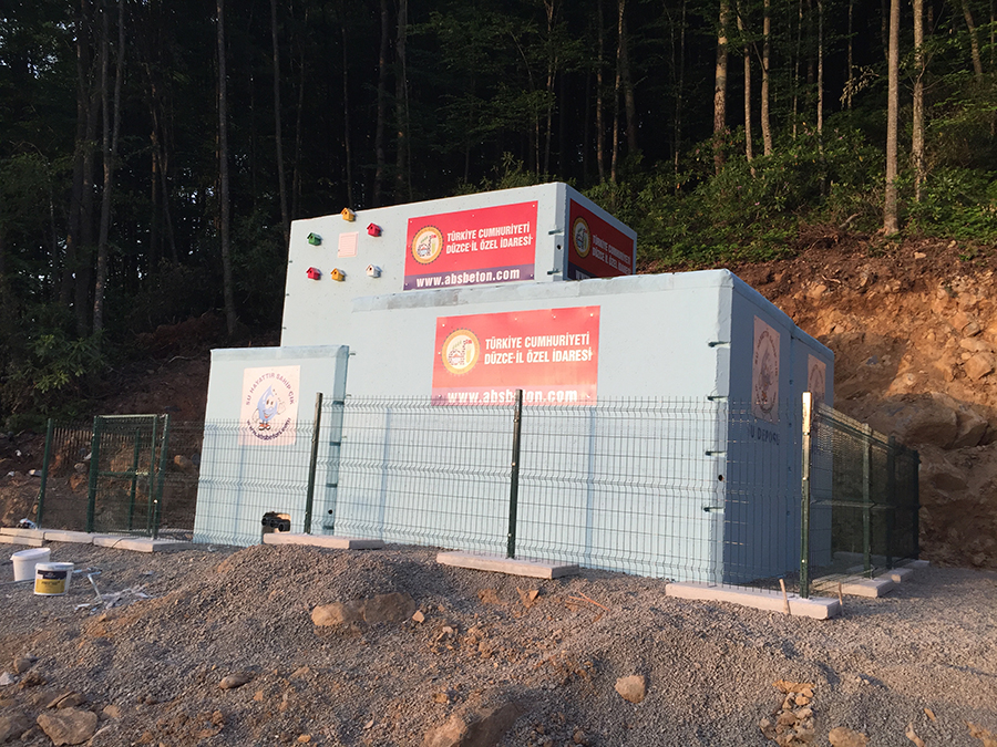 50 m3 Prefabrik Betonarme Su Deposu