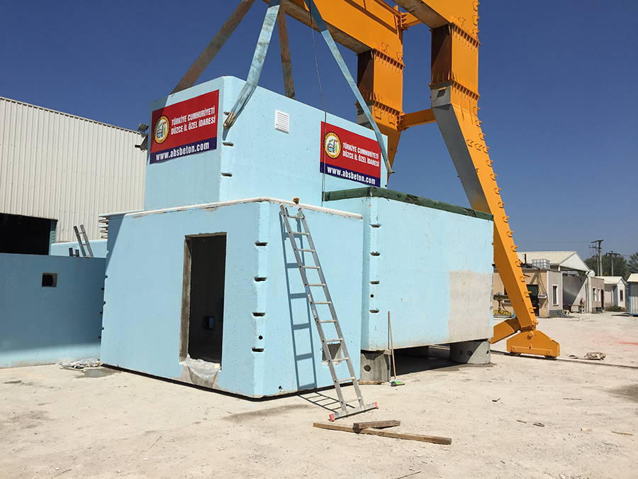 50 m3 Prefabrik Betonarme Su Deposu