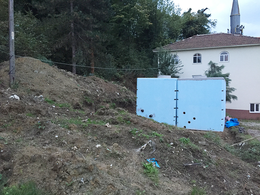 50 m3 Prefabrik Betonarme Su Deposu