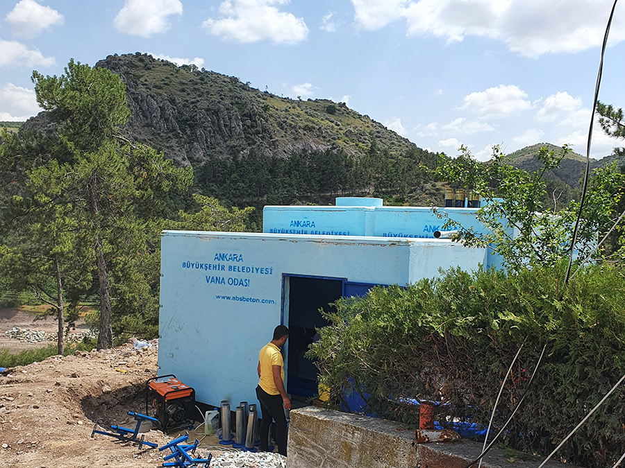 50 m3 Prefabrik Betonarme Su Deposu