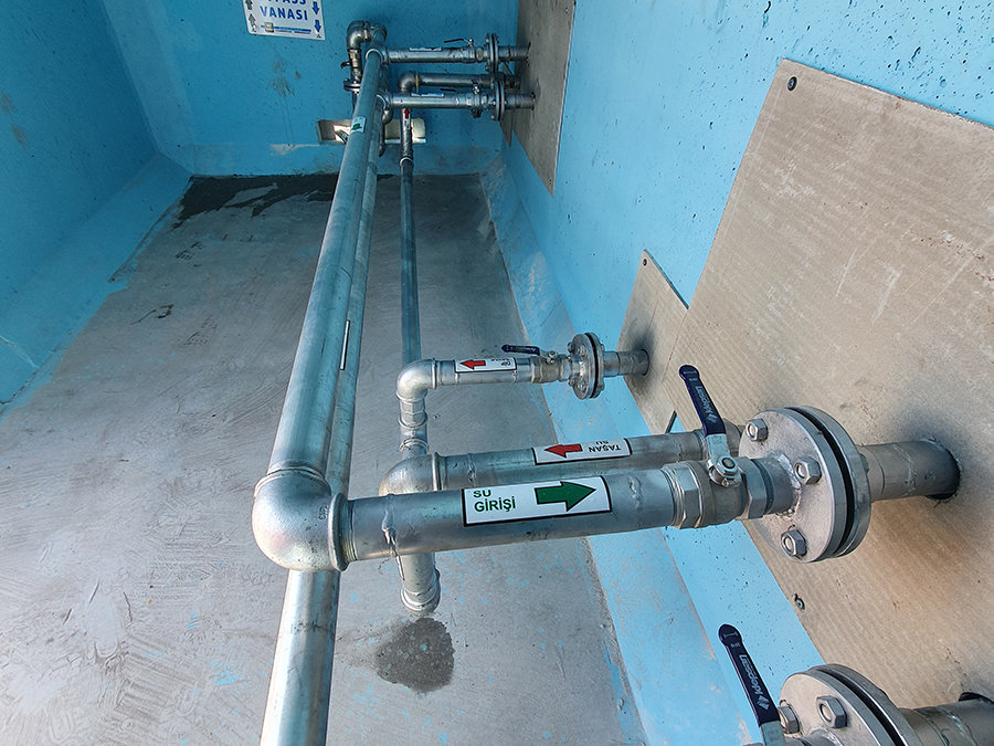 50 m3 Prefabrik Betonarme Su Deposu