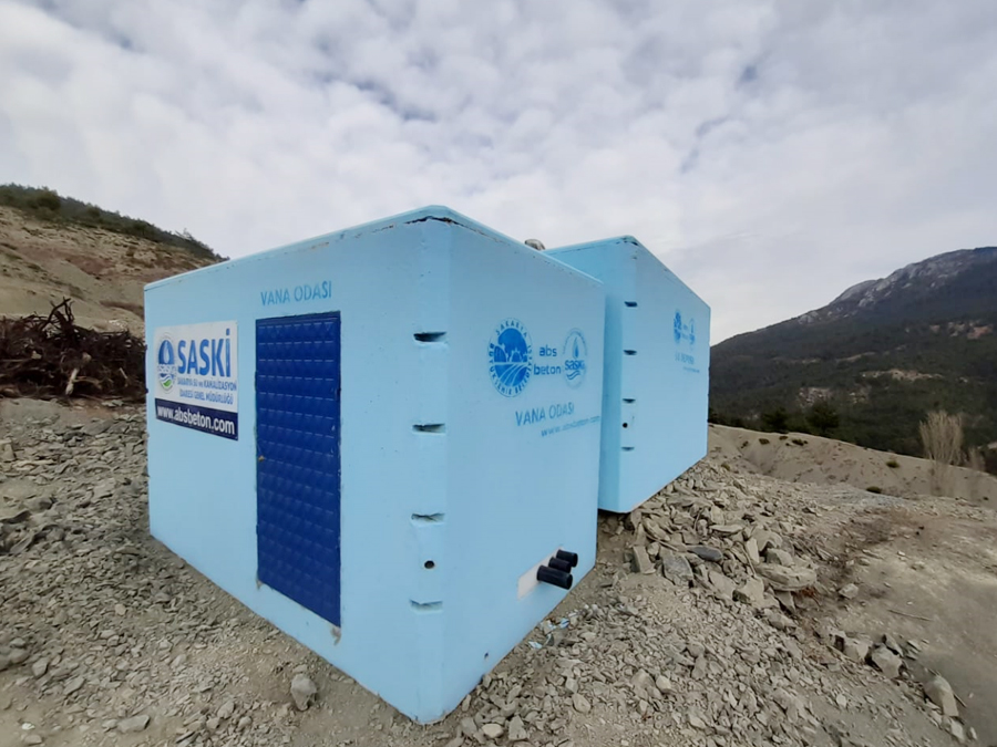 50 m3 Prefabrik Betonarme Su Deposu