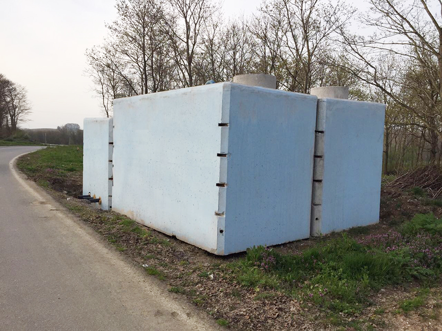 50 m3 Prefabrik Betonarme Su Deposu