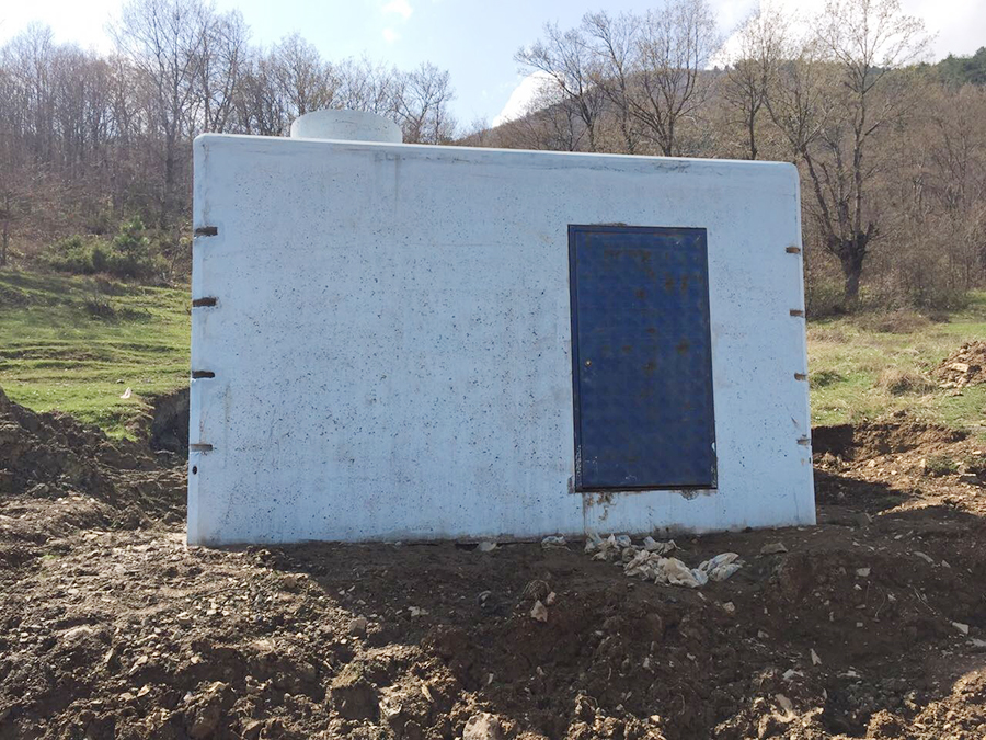 50 m3 Prefabrik Betonarme Su Deposu
