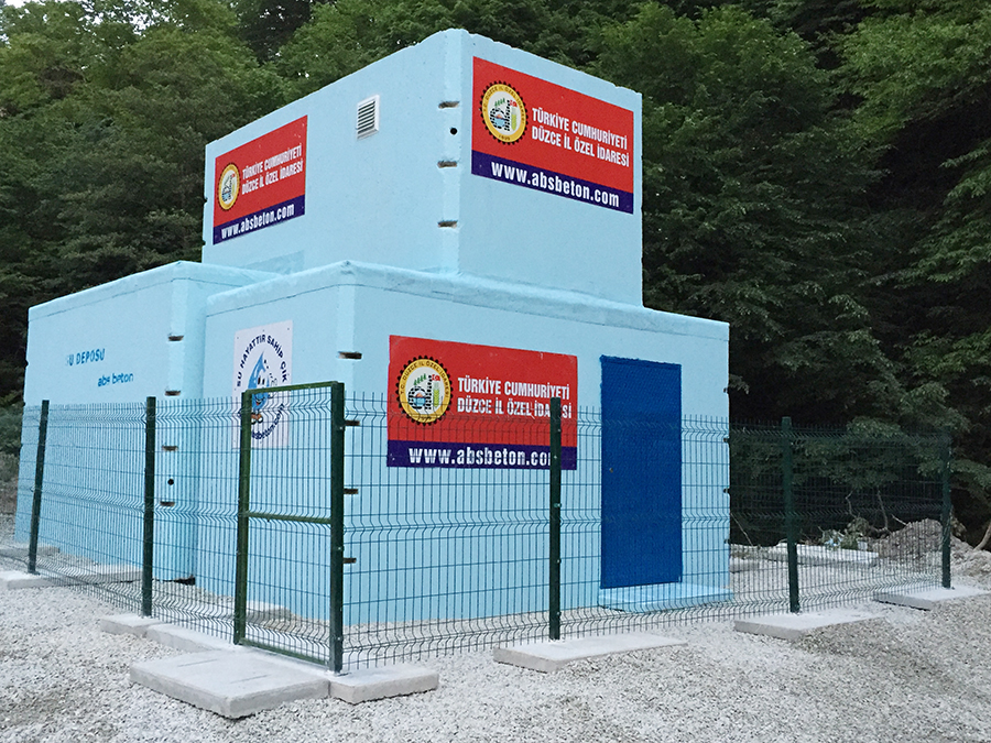 50 m3 Prefabrik Betonarme Su Deposu