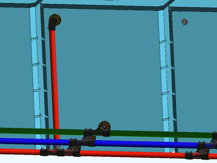 500 m3 Prefabrik Betonarme Su Deposu