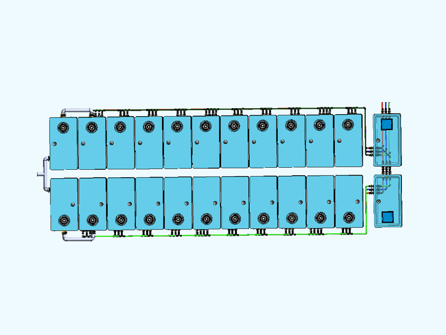 500 m3 Prefabrik Betonarme Su Deposu