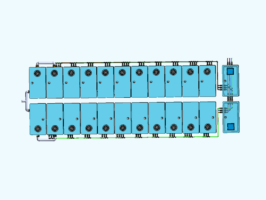 500 m3 Prefabrik Betonarme Su Deposu