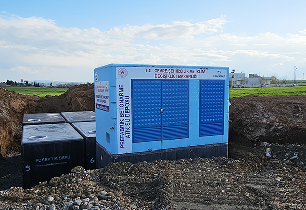 Prefabrik Betonarme Foseptik Depoları